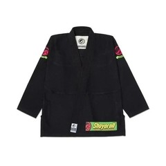 Shoyoroll Rasta Competitor BJJ Gi BLACK 450 GSM Jiu Jitsu Kimono