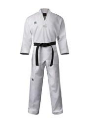 MOOTO Challenger Uniform with White V-Neck WT (World Taekwondo) TKD Dobok