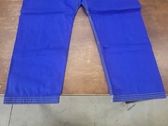 Shoyoroll Gi Blue Jiu-Jitsu Kimono Karate Kung Fu Uniform Pants Snake Size A-1