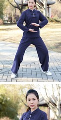Cotton Kung Fu Tai Chi Clothing Breathable Martial Arts Clothes Taijiquan Wushu