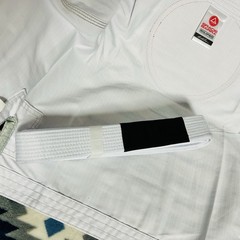 Gracie Barra Jiu-Jitsu Gi Set Youth 4 GB Edition White Ripstop Fabric