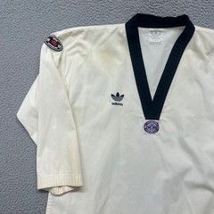 Adidas Taekwondo Gi Adult 5 White Popover Top Vintage Martial Arts Jiu Jitsu