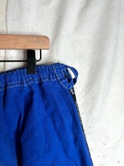 Break Point Brazilian Jiu-Jitsu Gi Pants Men’s 38 Blue Embroidered Drawstring