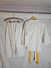 Youth Taekwondo White Uniform Martial Arts Kids Size 1 150 cm