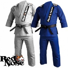 Red Nose BJJ Lightweight Training Gi – 2 Colors w/ White Belt