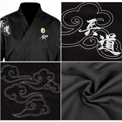 3PCS Martial Arts Uniforms Jeet Kune Do Uniform Kung Fu Suit Kendo Gi Tracksuit