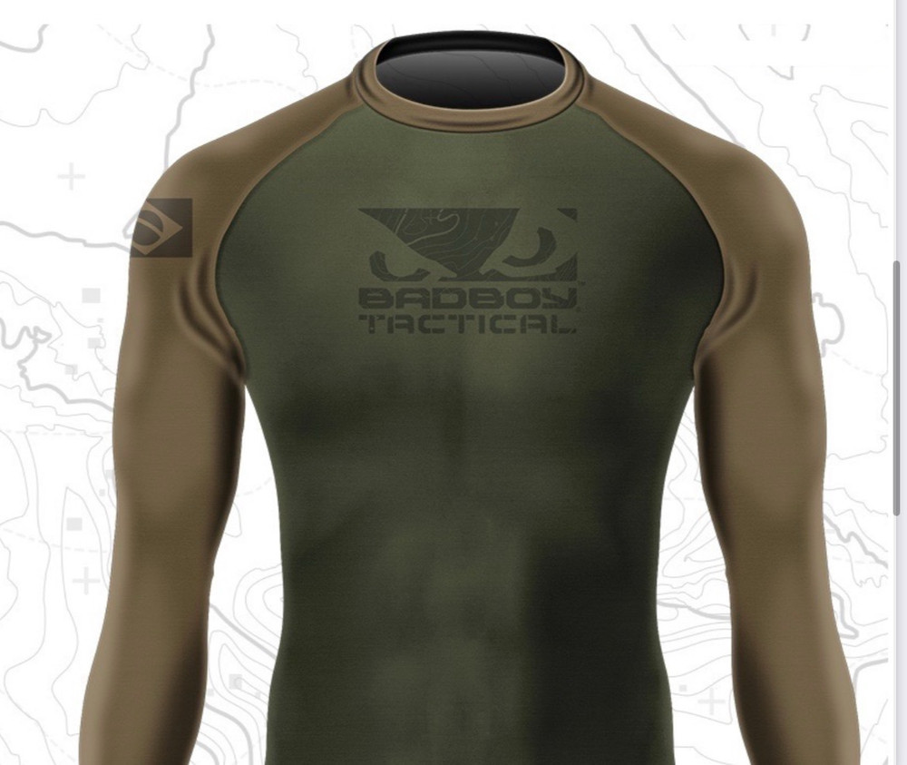 New Bad Boy Tactical Rashguard Double Camo Gi MMA BJJ Made in Brazil Adult