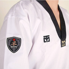 MOOTO Basic 4 Kukkiwon Dobok Black Collar Limited Edition Taekwondo Uniform