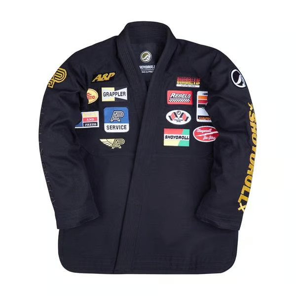 Albino and Preto A&P x SYR Adrenaline Black BJJ Gi 450 gsm Jiu Jitsu