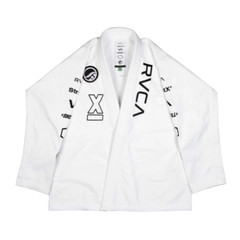 Men’s Shoyoroll BJJ Kimono RVCA x StreetX GI V2 450 GSM Uniform White With Bag