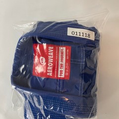 Gold BJJ Aeroweave Jiu Jitsu Gi Top Blue Mens A3L Cotton Martial Arts Fighting