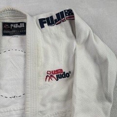 FUJI USA Gracie Jiu-Jitsu Gear GI White Kimono Men’s Size 2