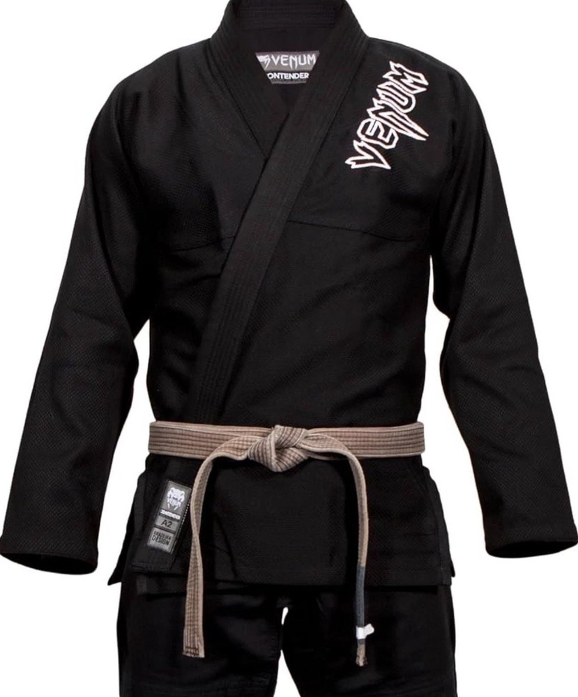 Venum Contender 2.0 Brazilian Jiu-Jitsu Gi – Size A3, Black