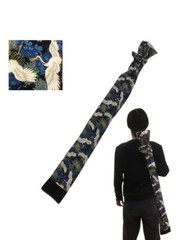 September Crane Pattern Shinai Bag-100%cotton kendo shinai