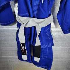 Vector Sports Gear Kids K1 Attila Series Brazilian Jiu Jitsu Gi Suit Preowned.