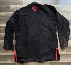 Sanabul BJJ Gi Jacket Kimono Top A2 Large Black Mens Adult Jiu Jitsu Training