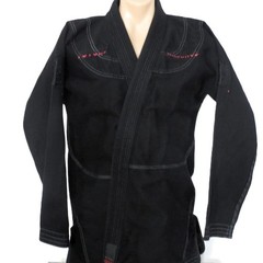 Future Kimonos BJJ Gi Top Black Hybrid Mens A3 Limited Edition Embroidered RARE