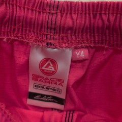 GRACIE BARRA Jiu Jitsu Gi Girls PINK Equipe GB Edition Lite Ripstop Kimono Y2 4t
