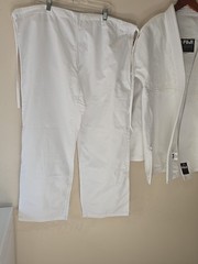 Gracie Jiu-Jitsu Fuji BJJ Gi White A3 Complete Uniform Kimono Brazil Martial Art