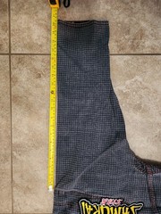 Samurai Style BJJ Gi Kimono Grey Plaid Grid Pattern Size A1 Nova Uniao Patches