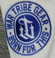 WAR TRIBE White Men’s Gi, Size C4. Jiu Jitsu.Pant & Shirt
