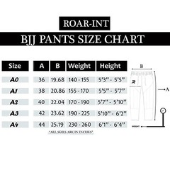 ROAR BJJ Gi Pants Brazilian Jiu Jitsu Gi Martial Arts MMA Grappling Kimono New