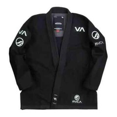 BJJ Gi Shoyoroll Cut RVCA V2 Batch 60 BJJ kimono Uniform 450 GSM Black