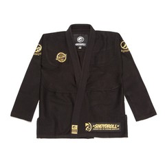 Shoyoroll Batch #103: Metallic Competitor Gold Black BJJ Gi 450 gsm Jiu Jitsu