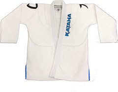 Katana Brand Brazilian JIU Jitsu BJJ White GI Preshrunk Lightweight