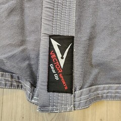 Vector Sports Brazilian Jiu Jitsu Gi Top Size K3 Gear Up Attila Series Gray Kids