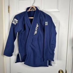 Elite Sports BJJ Gi Jacket Blue A2 Mens Medium Brazilian Jiu Jitsu Kimono Top