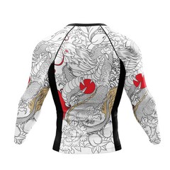 Men MMA Tracksuit Rashguard Jiu Jitsu BJJ Boxing Muay Thai Set