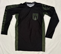 Fuji Sports Submit Everyone MMA BJJ Jiu Jitsu Long Sleeve LS Rashguard XXL