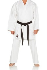Ronin Karate Gi Uniform 100% Cotton Medium Weight 5 9.5 oz ( 180-195 Lbs)