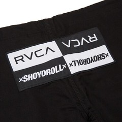 Shoyoroll RVCA X Roots Black JIU JITSU Kimono Uniform With Bag 450 GSM With Bag