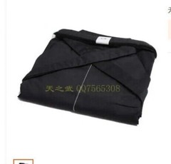 Aikido Uniform Cotton Pants Kendo Hakama Black Japan Samurai Traditional Adult