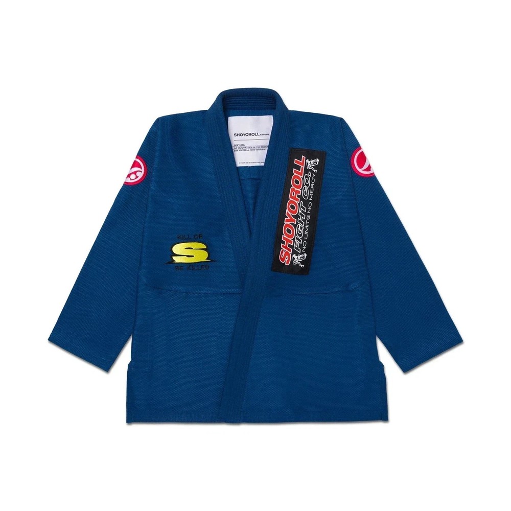Shoyoroll FC Kimono – Batch 162 Blue BJJ Gi | Jiu-Jitsu Uniform 450 GSM