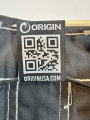 #2154 ORIGIN USA Atomic Twill Gen2 Pro BJJ Gi Pants Black Made USA 30×26