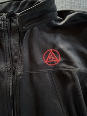 Gracie Jiu Jitsu Zip Up Hoodie/jacket Medium Bjj Training