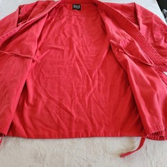 Adult Red Pullover Karate Gi Top Family Karate Club Graphic Bold Look