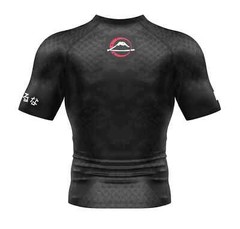Fuji Oni vs Anaconda MMA BJJ Jiu Jitsu ShortSleeve SS Rashguard – Black/Grey
