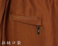 Buddhist Shaolin Monk Robe Full Set Linen Kung Fu Suit Meditation Uniforms