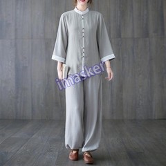 New Women’s Tai Chi Uniform Martial Arts Performance Training Clothes Tang Suits
