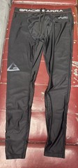 Gracie Barra Jiu Jitsu Rash Guard Pants XXL Black Leggings Elastic MMA