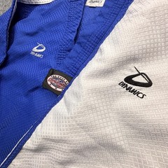 Dynamics Tae Kwon Do Gi Uniform Kids XS 0/140 Blue Jacket Pants Black Belt Club