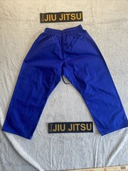 BJJ GI ProForce Gladiator Jiu-Jitsu Training Uniform – Blue K1