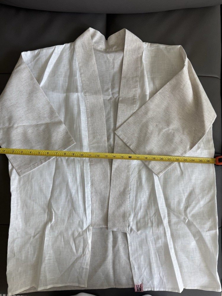 White Martial Arts Kimono Judo Kung Fu Adult Unisex 0 Linen