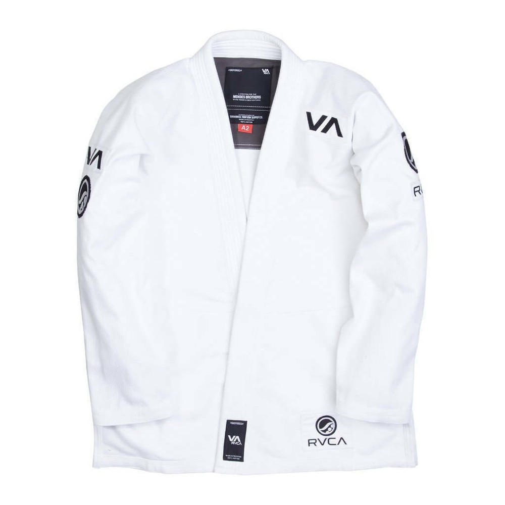 BJJ Gi Shoyoroll – White BJJ kimono Uniform Cut 450 GSM RVCA V2 Batch 60