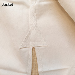 Unbleached Karate Gi Natural Off White Full Contact Canvas Jacket Twill Pants