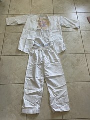 Vintage The World Ko Am Mu Do Federation Taekwondo Uniform Top And Bottom Size 5